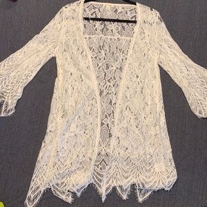 Lace sweater from Francescas